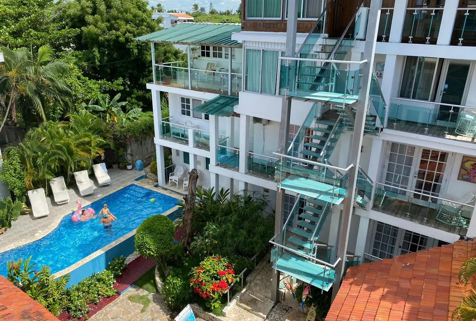 Hotel Neptuno Refugio Boca Chica Dominikánská republika